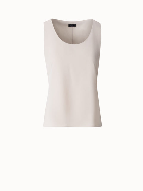 Seiden-Georgette-Tank-Top