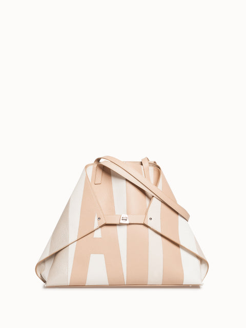 Ai Medium Shoulder Tote - Reversible