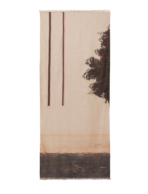 Schal mit Muro-Print