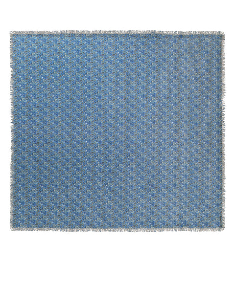 Schal mit Chefchaouen-Print