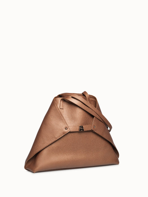 Medium Ai Cervocalf Leather Shoulder Bag