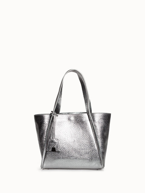 Small Alex Handbag In Hammered Leather