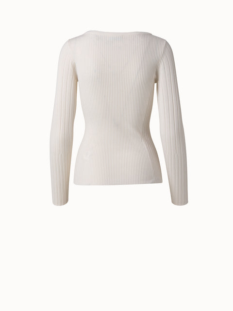 Merino Scoop Neck Pullover