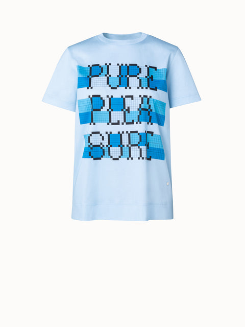 T-Shirt mit Pure Pleasure Druck