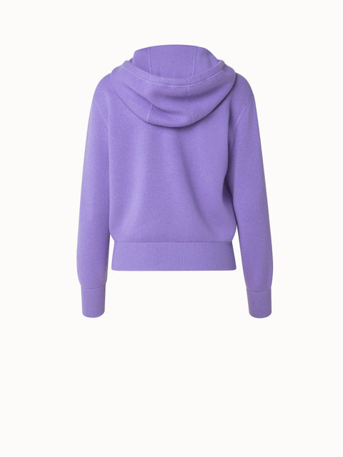 Cropped Kaschmir Hoodie