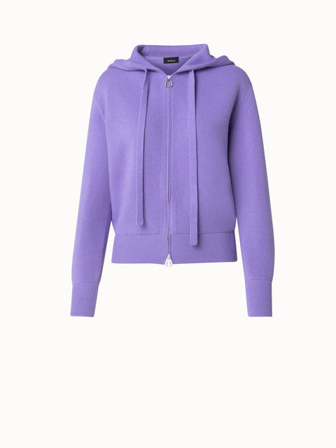 Cropped Kaschmir Hoodie