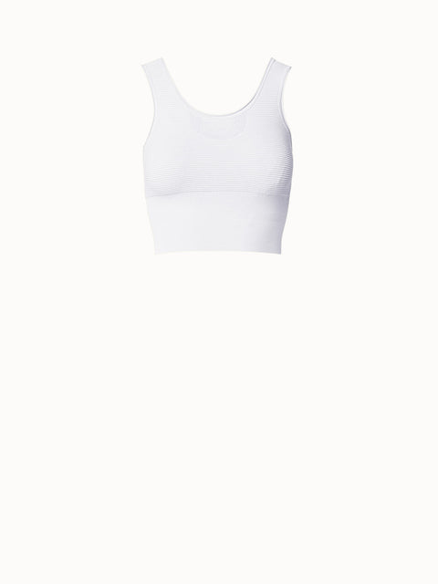 Bodycon Strick Sport Crop Top