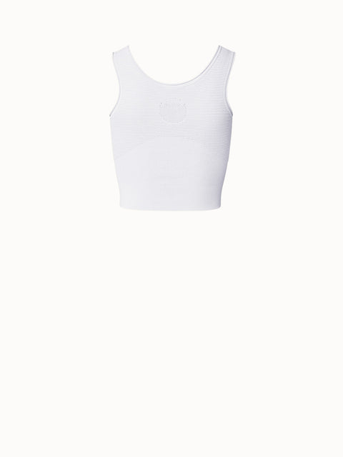 Bodycon Strick Sport Crop Top